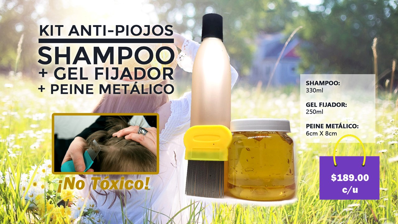 Kit Capilar Antipiojos en Monterrey
